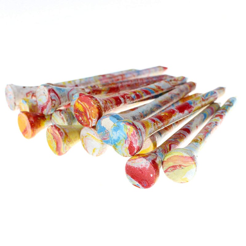 Crestgolf Fantastic 2 3/4"(70mm) Wooden Golf Tees 100 pcs/Bag - Image 4